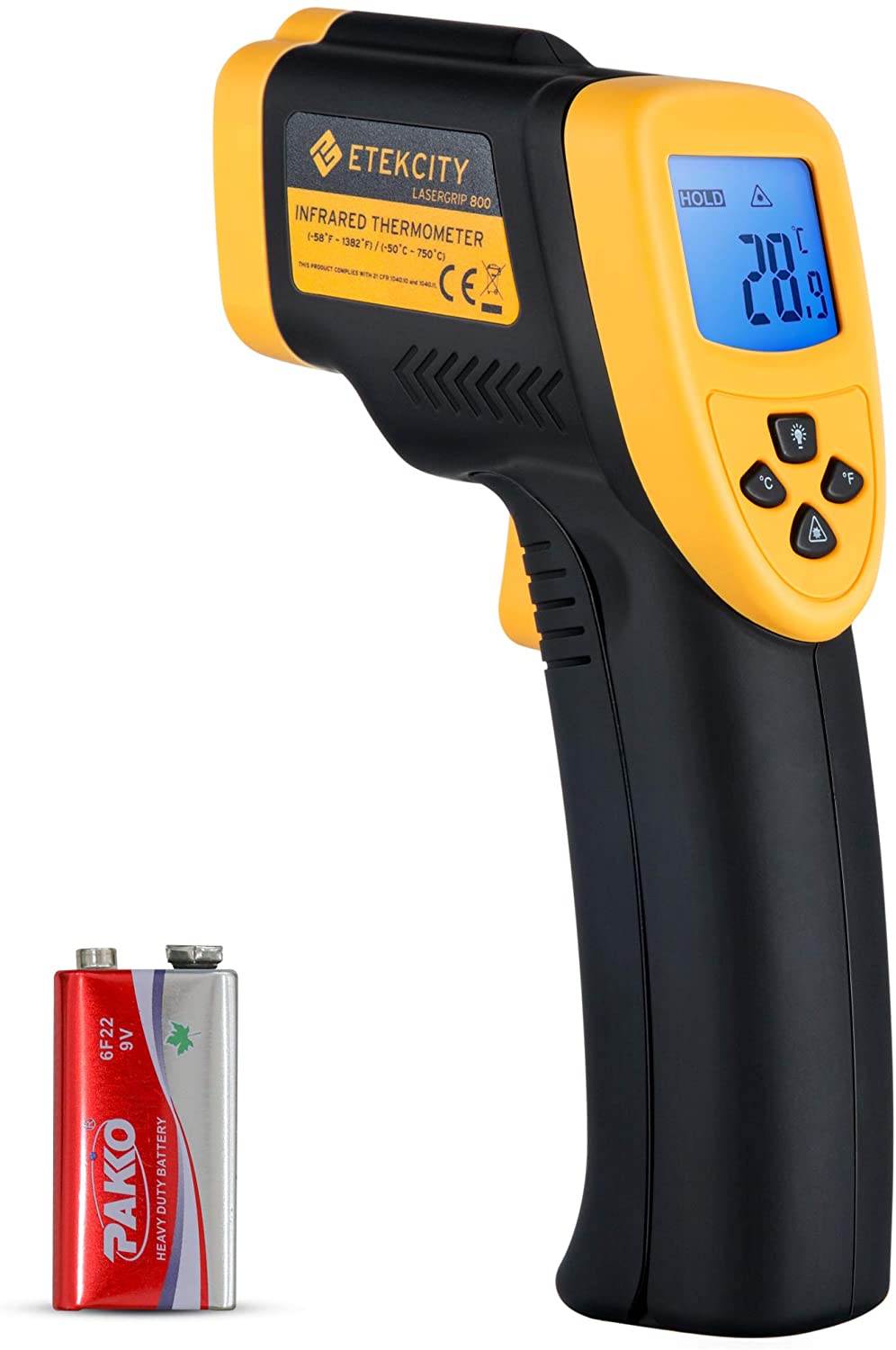 Lasergrip 800 Infrared Thermometer