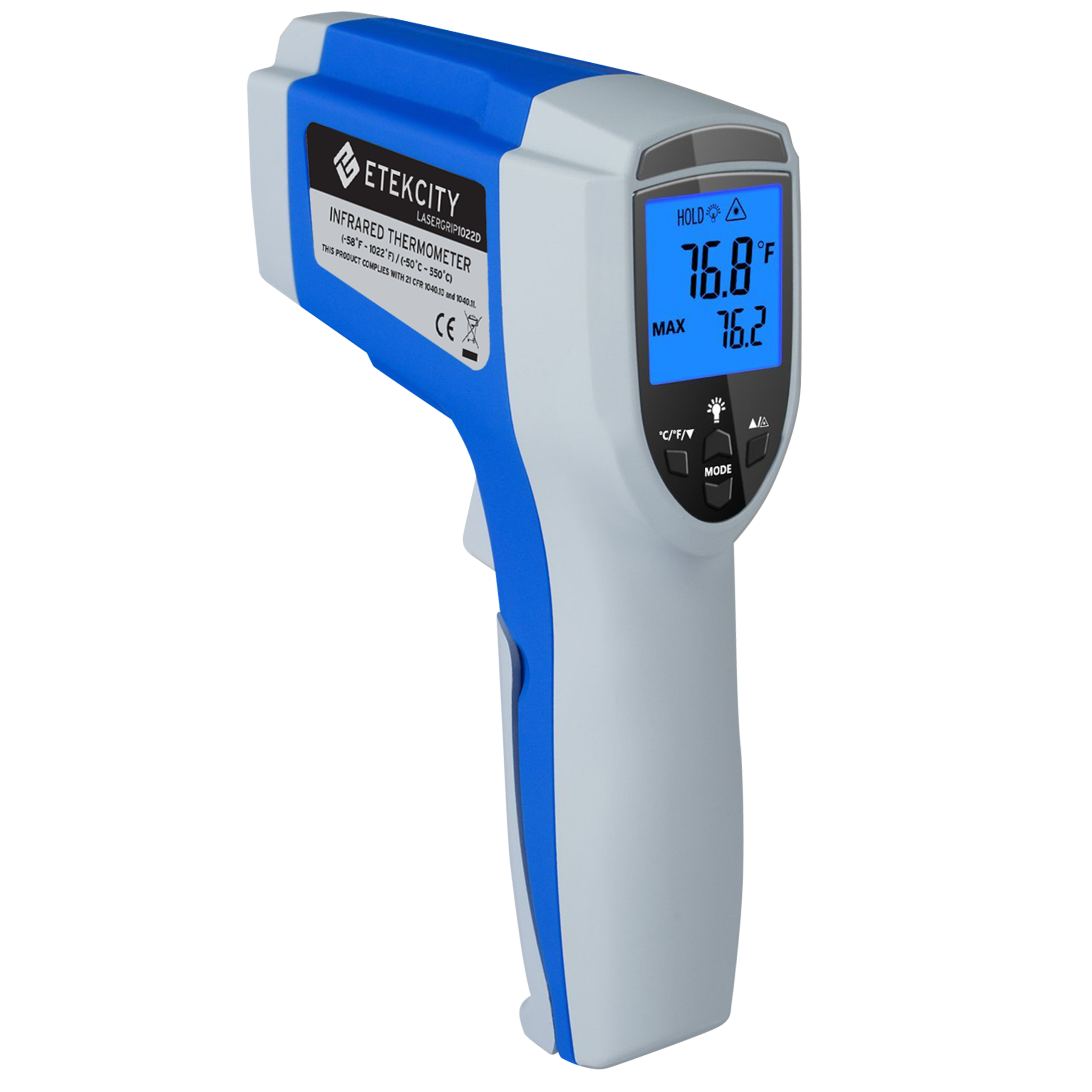 Lasergrip 1022D Infrared Thermometer