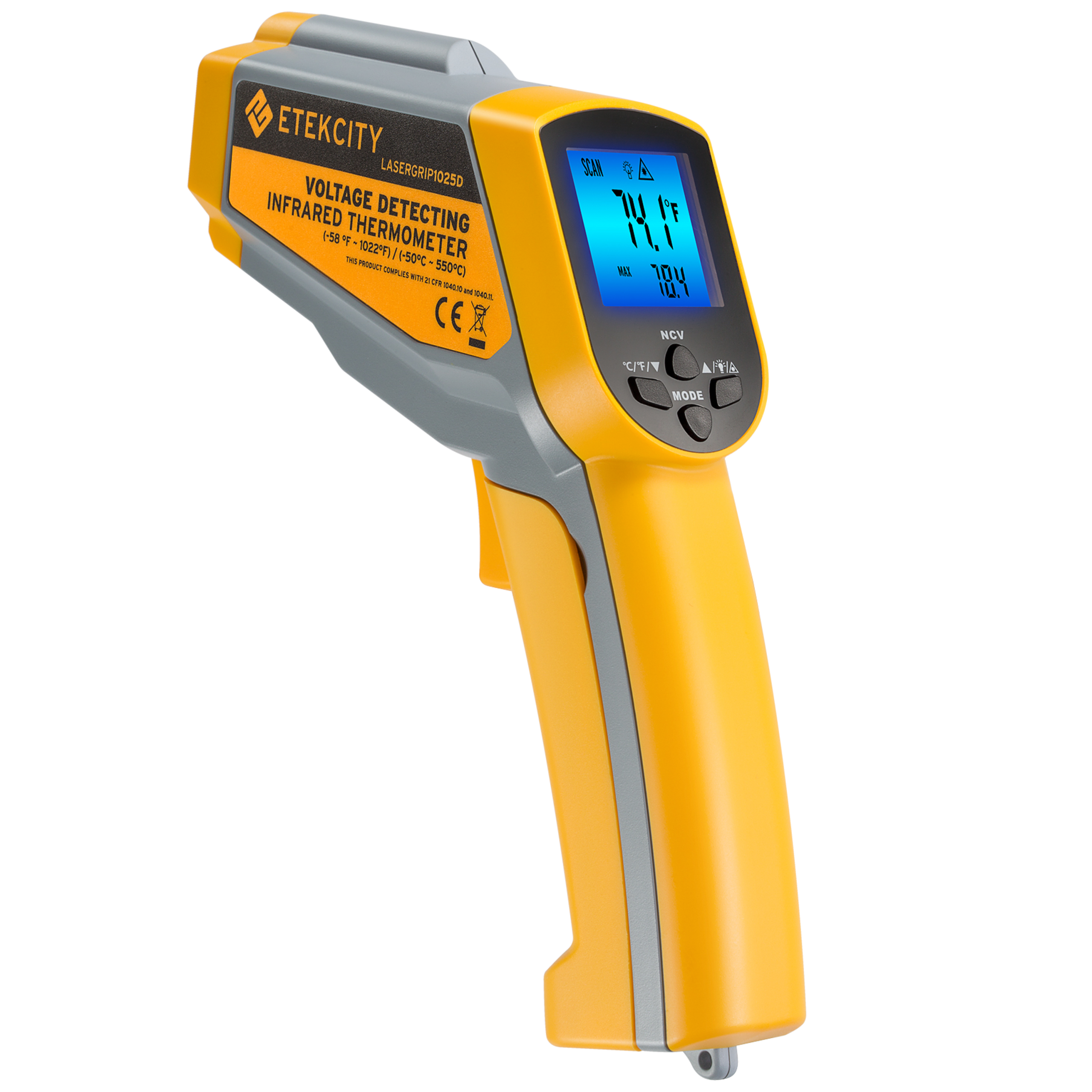 Lasergrip 1025D Voltage Detecting Infrared Thermometer